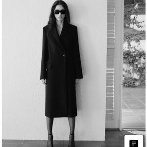 MANGO Structured Longline Coat